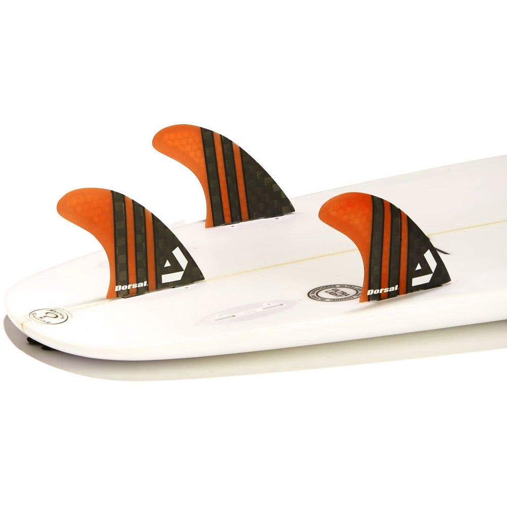 DORSAL Surfboard Fins Thruster 3 Set FCS Compatible