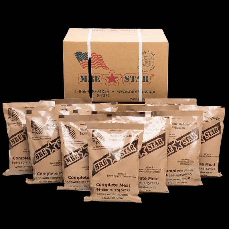 MRE Star | 12 MRE Full Case | Heaters | Standard