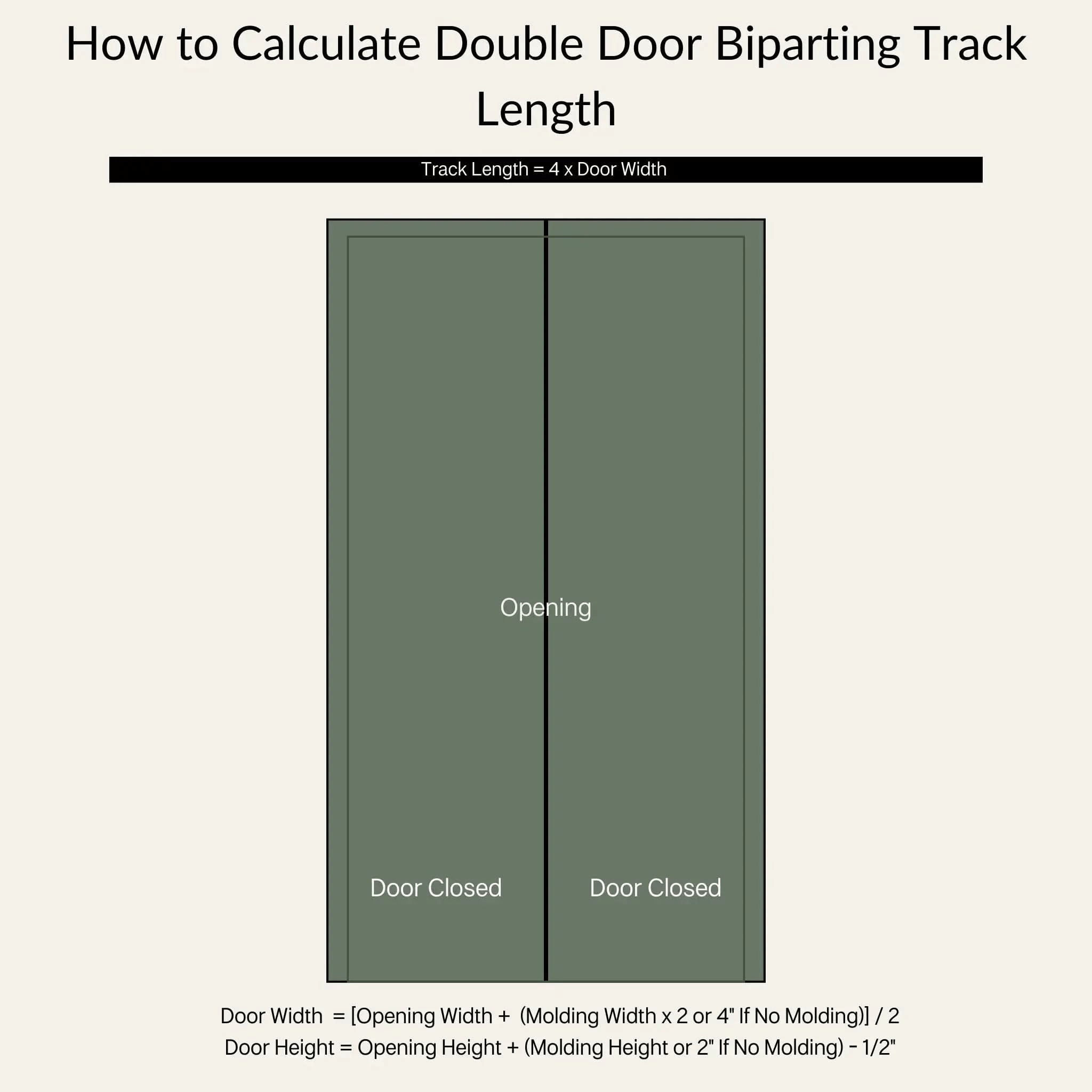 J-Strap Brushed Nickel Single Track Barn Door Hardware Kit