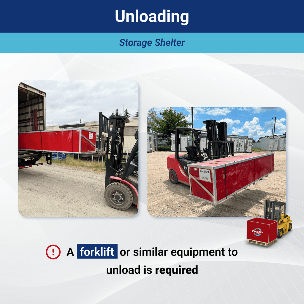 W30'xL40'xH15' Single Truss Arch Storage Shelter
